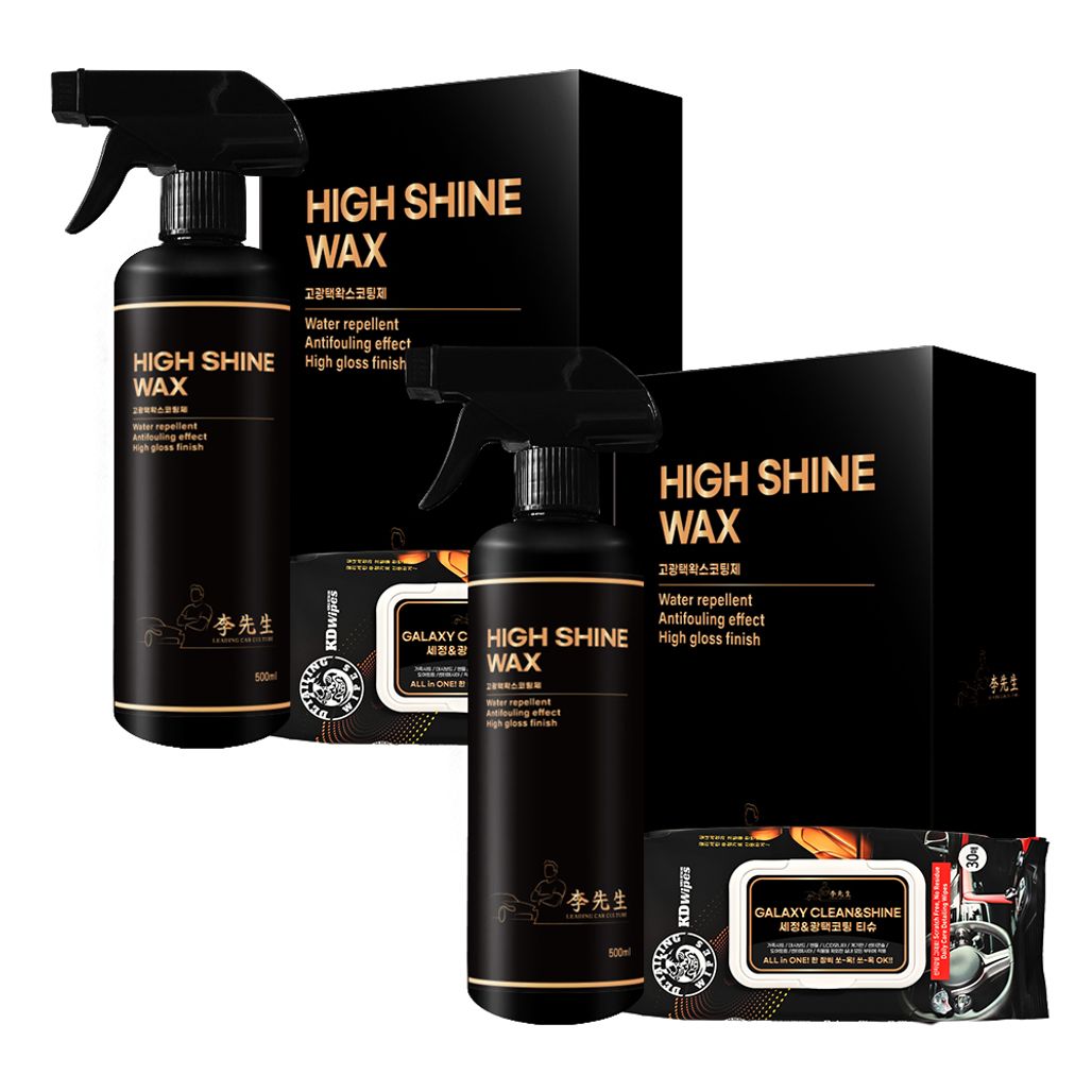 이선생 카나우바 고광택왁스코팅제 500ml+이선생 세정&광택코팅티슈 30매 (Araium) 16,700원