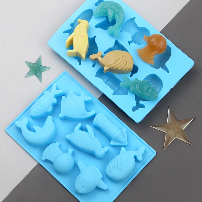 실리콘몰드 - 바다 돌고래 외 8구 1,540원