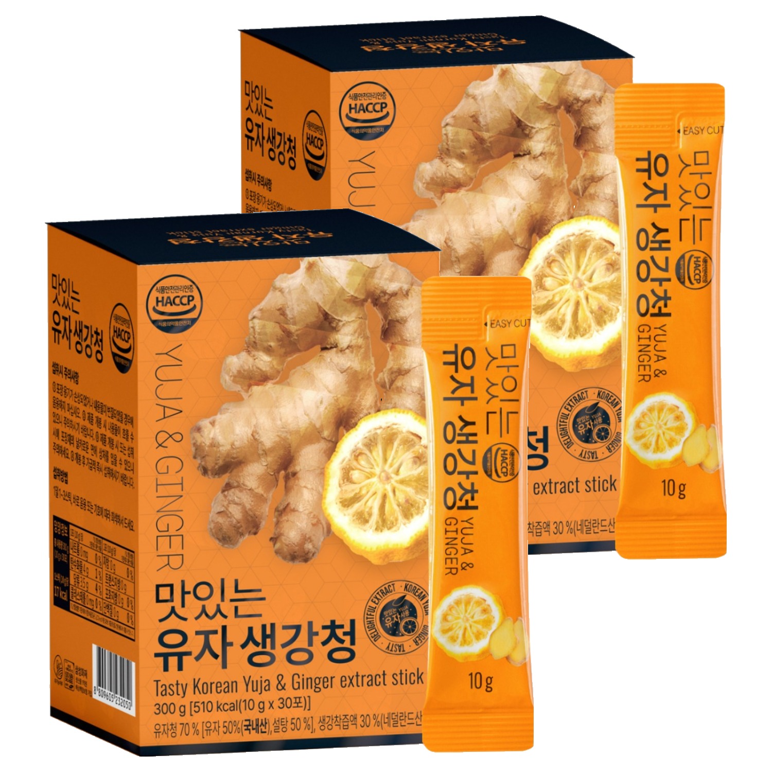 유기농마루 정품 맛있는 유자 생강청 30p 22,580원