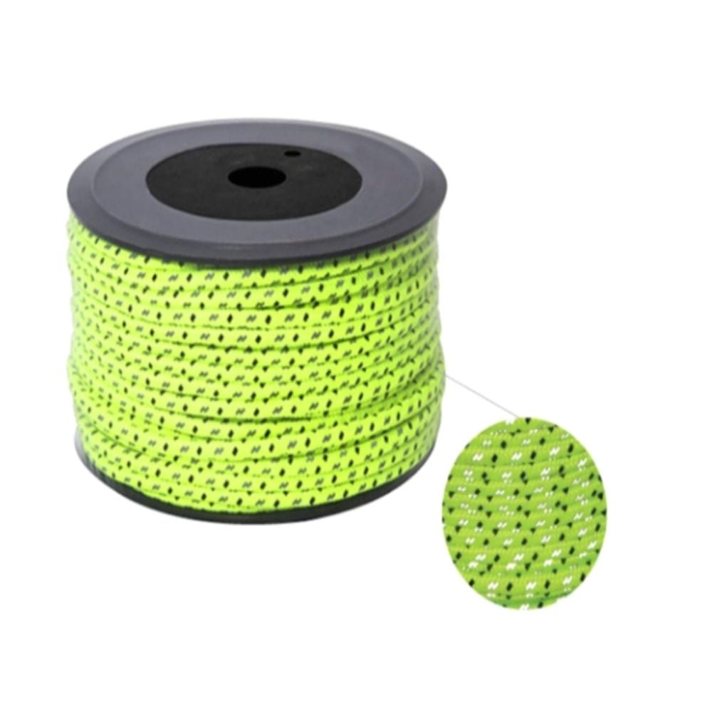 튼튼한 빛반사 캠핑 스트링  텐트 타프 로프 3미리 50M 10,040원