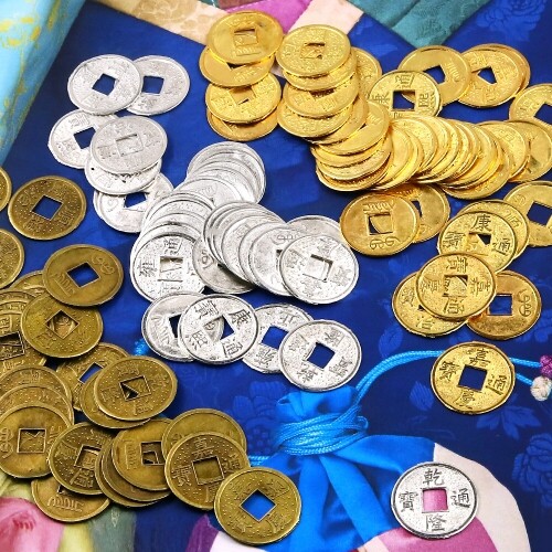 약 200개입 한국 전통 옛날 조선시대 상평통보 엽전 동전, 1개 5,300원