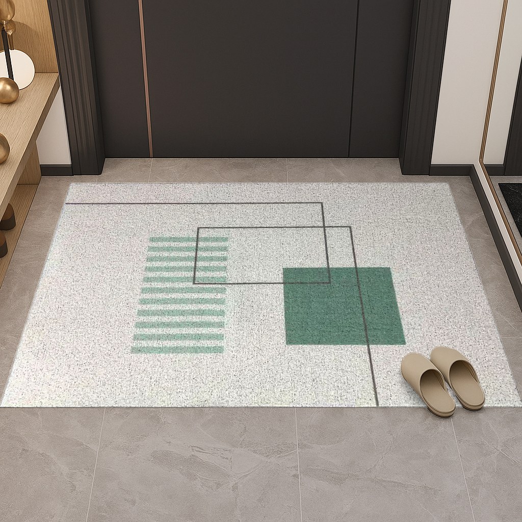 제이데이 현관 코일 매트 베란다 아파트 발매트 모던 북유럽 패턴 80x120, 1개, 포그민트 40,500원