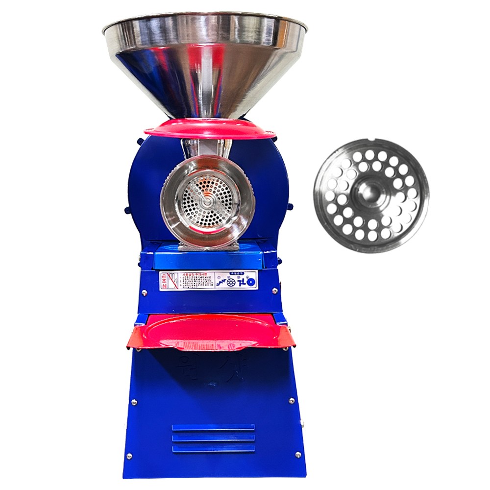 NEW! 새롭게 리뉴얼된 1마력 커버형 양념분쇄기 물고추 양파 마늘 생강 김장양념(+ 스텐 절삭망 증정) 477,000원