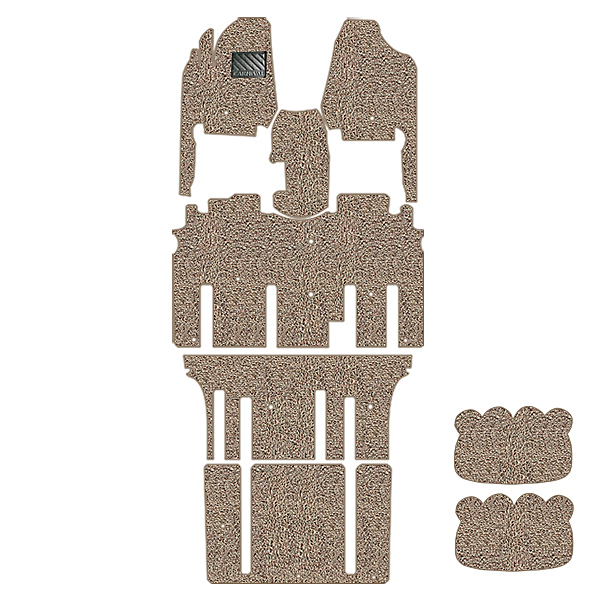 포시즌 그랜드카니발 코일매트 11인승 확장풀세트 3열미탈거형 브라운 + 다용도발판 2p 랜덤발송, 기아, 기아 그랜드카니발 145,000원