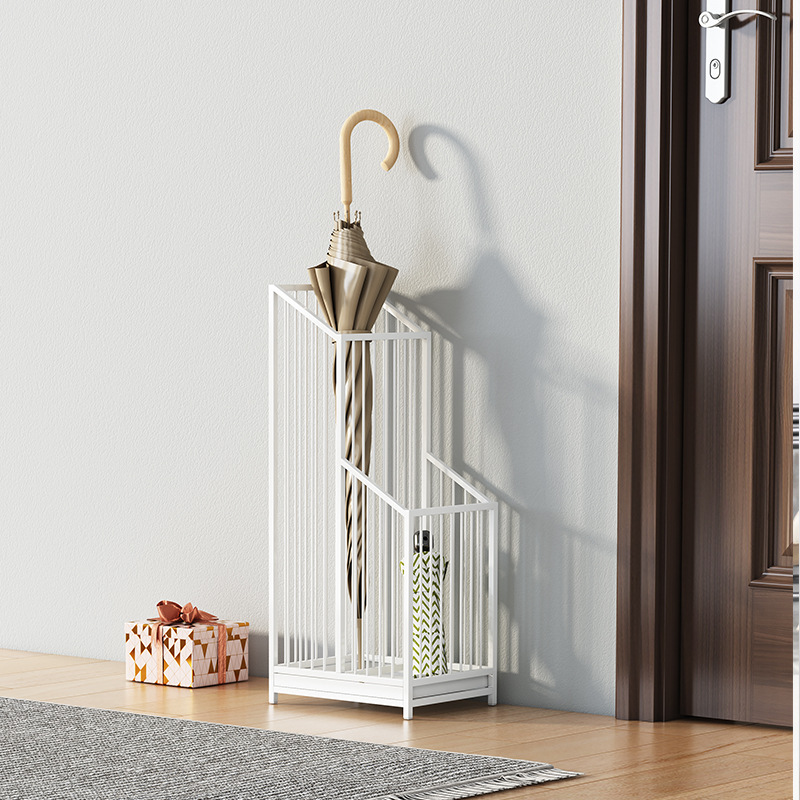 스윗플래닛 모던 2단 우산꽂이, 1개, 대형 화이트 59,000원