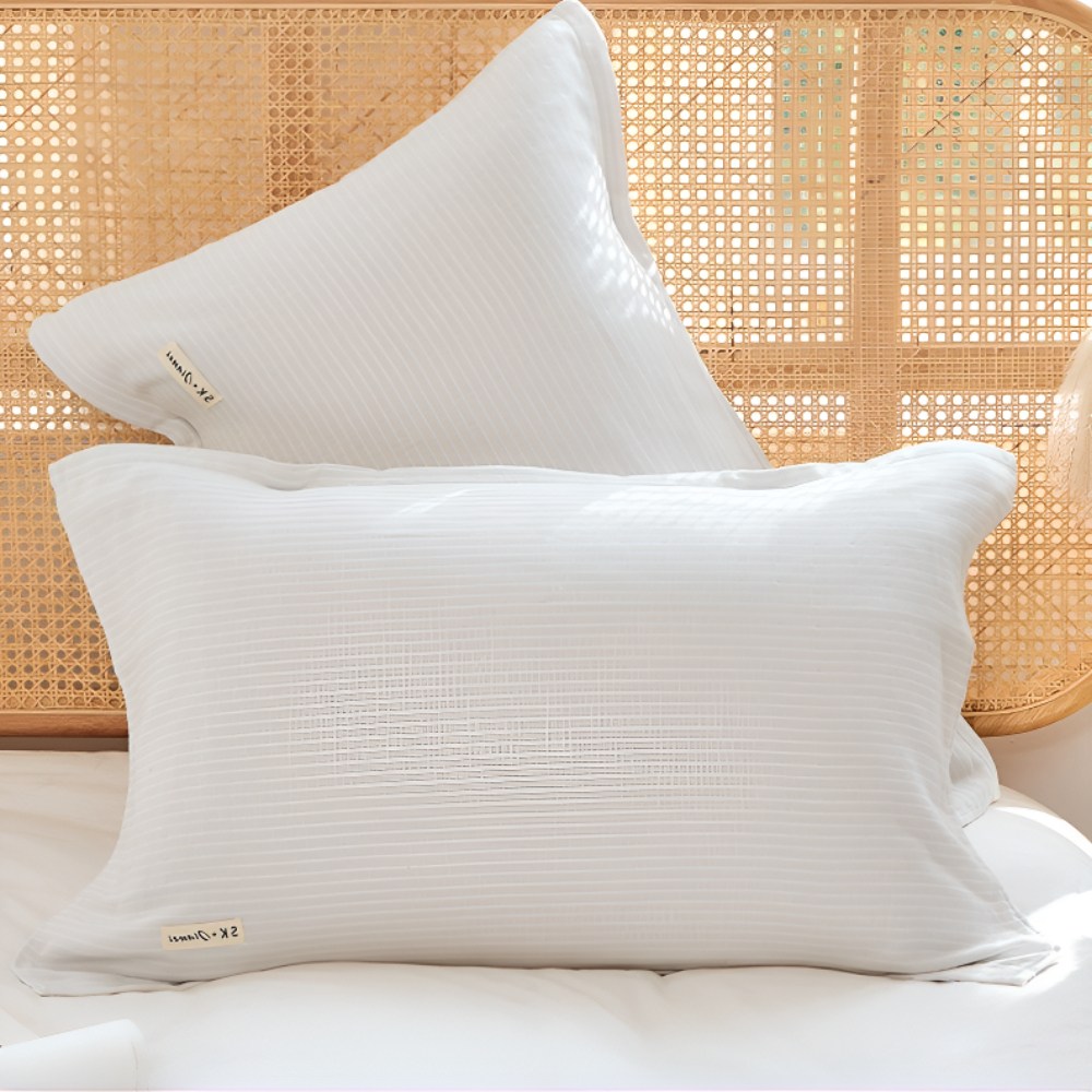 밍고쓰 순면 밴딩 베개커버 간편 탈부착 타올 호텔 여행용 베갯잇 50x70 2p 15,000원