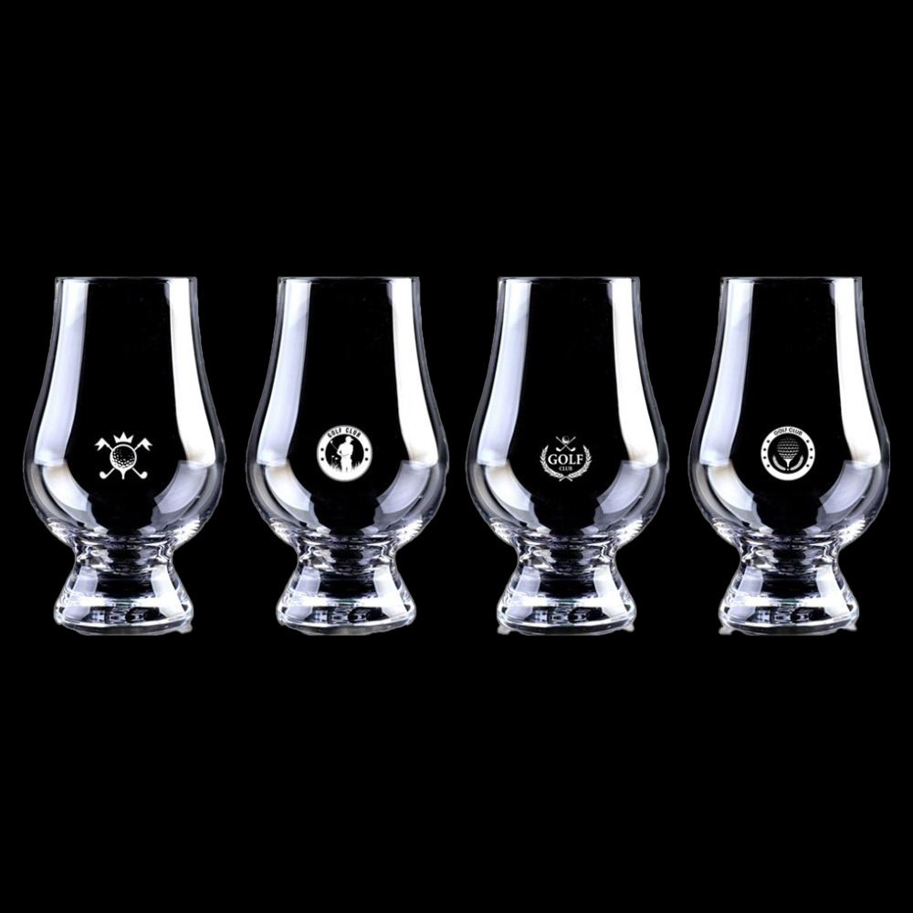 글렌캐런 클럽트로피 시리즈 골프 로고 글래스 4p + 크래프트박스 선물세트 60,000원