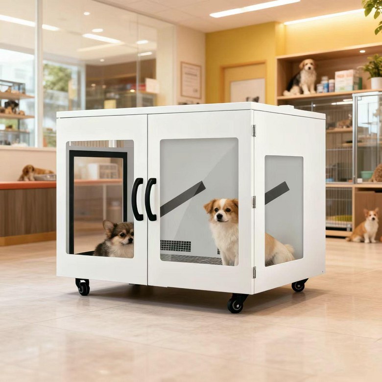 펫드라이룸 털말리기 드라이기 건조기 애견 고양이 강아지건조기 강아지펫드라이룸, 1개, 4팬 유럽 표준, 기본 모델명/품번 1,118,800원