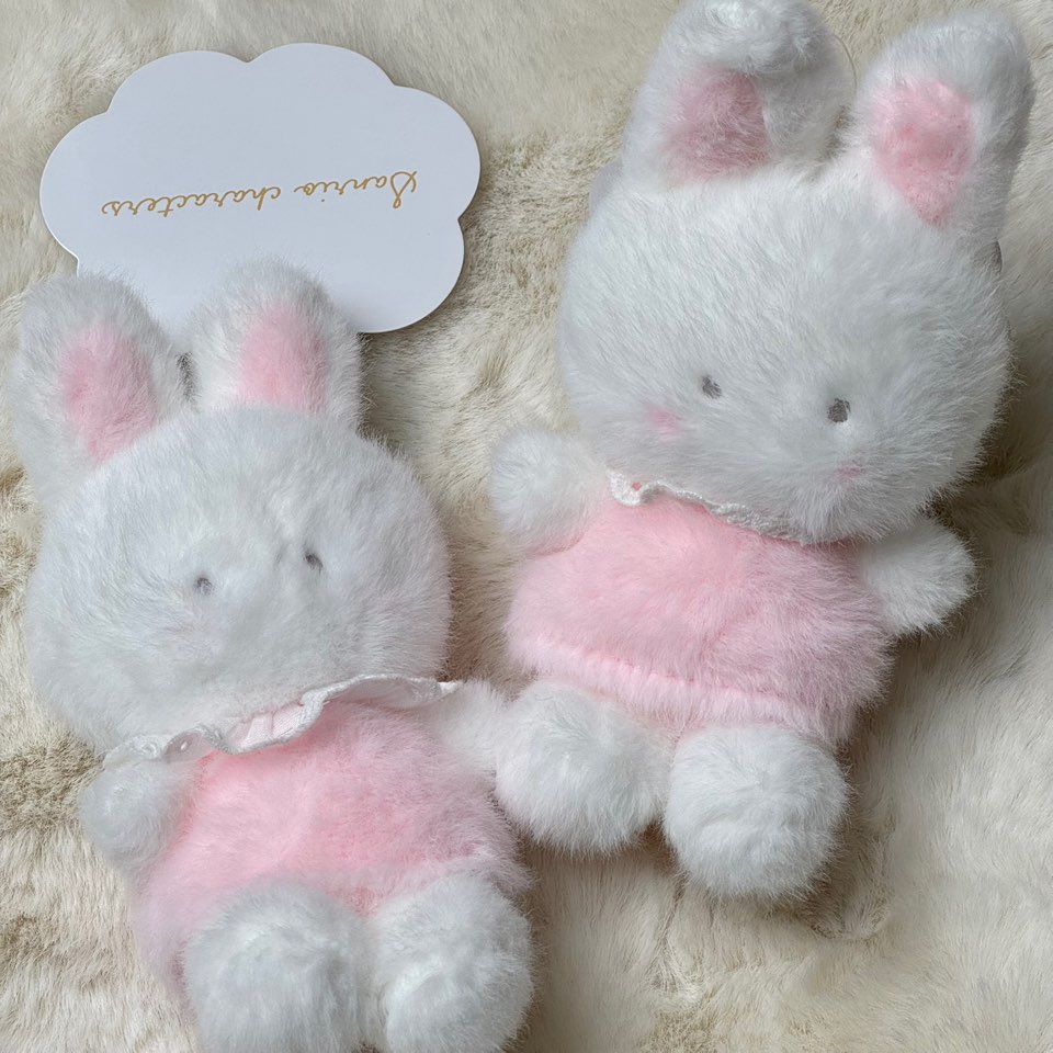 일본 정품 산리오 치어리참 마스코트 시로후와 인형 키링 44,900원