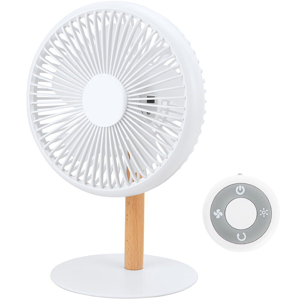아이몰 무선 저소음 LED 멀티 탁상용 선풍기 + 무선 리모컨 세트 Q9, Q9, 화이트 50,450원