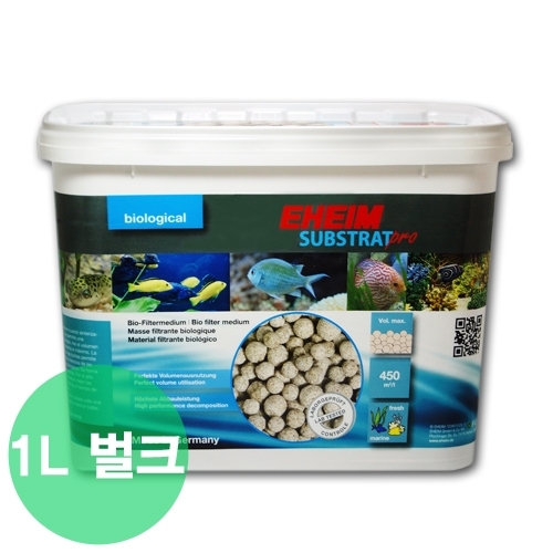 [평일4시30분이전 당일출고] 섭스프로 에하임 섭스트라트 프로 여과재 1L 21,970원