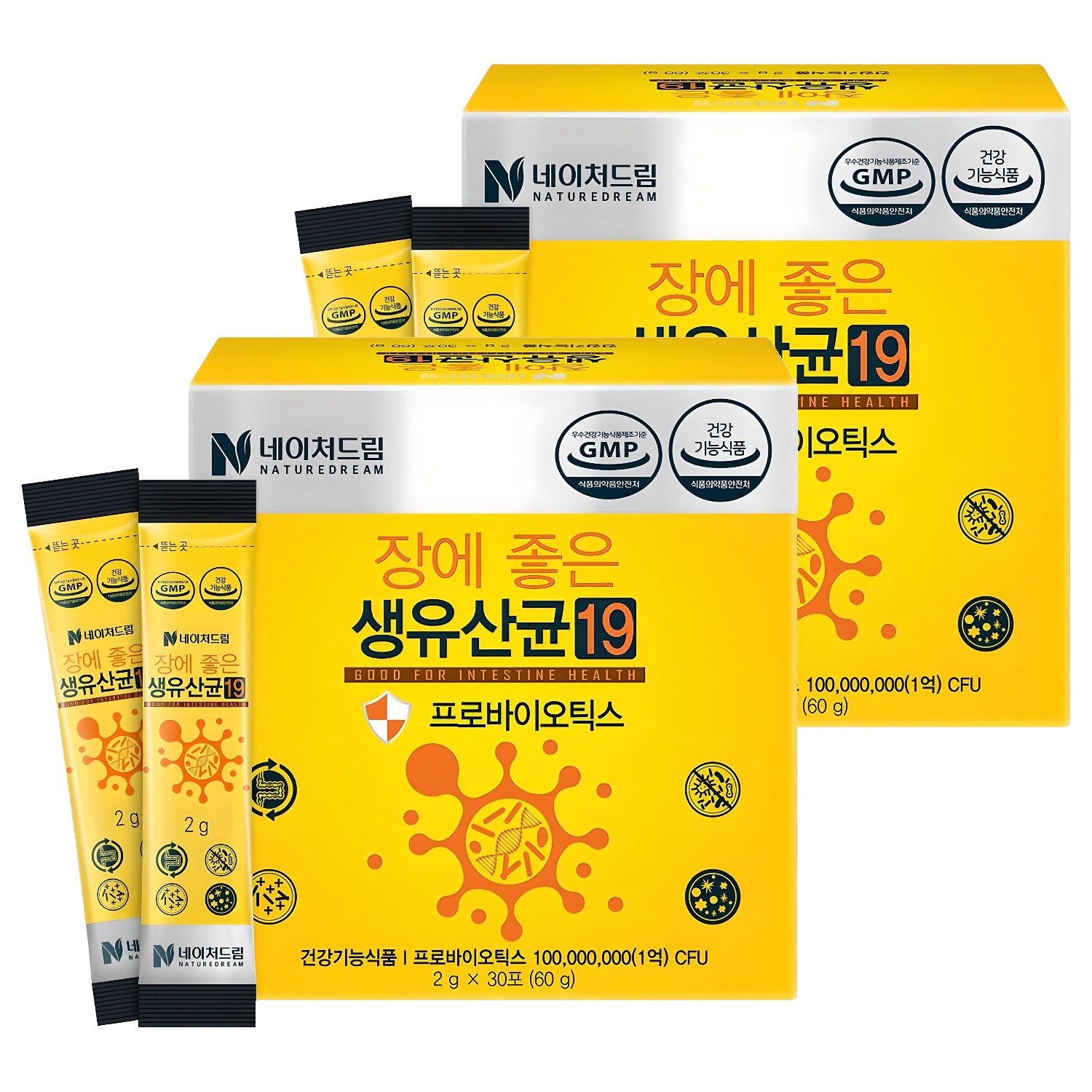 네이처드림 장에좋은 생유산균19 30p 10,970원