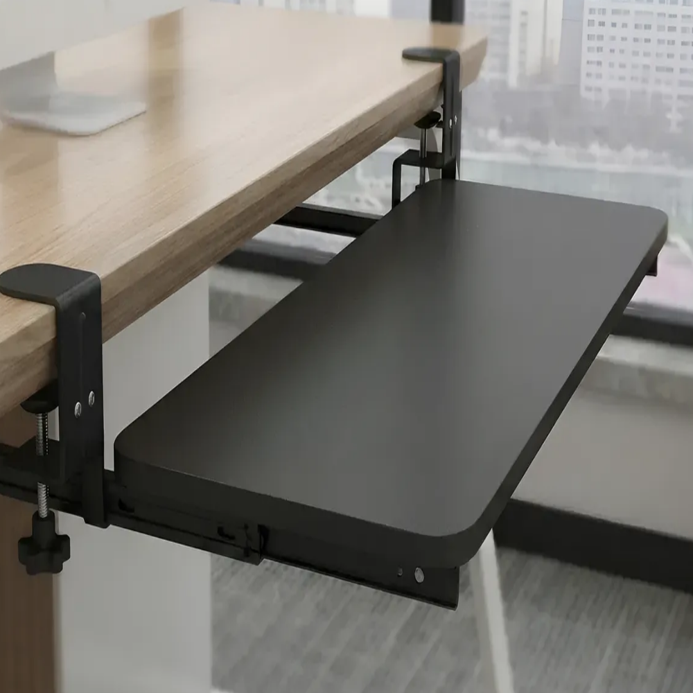 블링오피스 무타공 슬라이딩 책상 키보드 트레이, 1개, 52cm x 25cm 31,000원