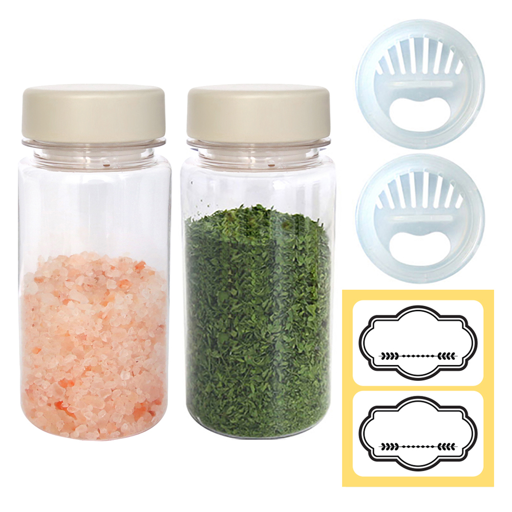 홈메이드 젖병소재 트라이탄 양념통 350ml x 2p + 양조절캡 2p + 라벨 2p 세트 크림 4,490원