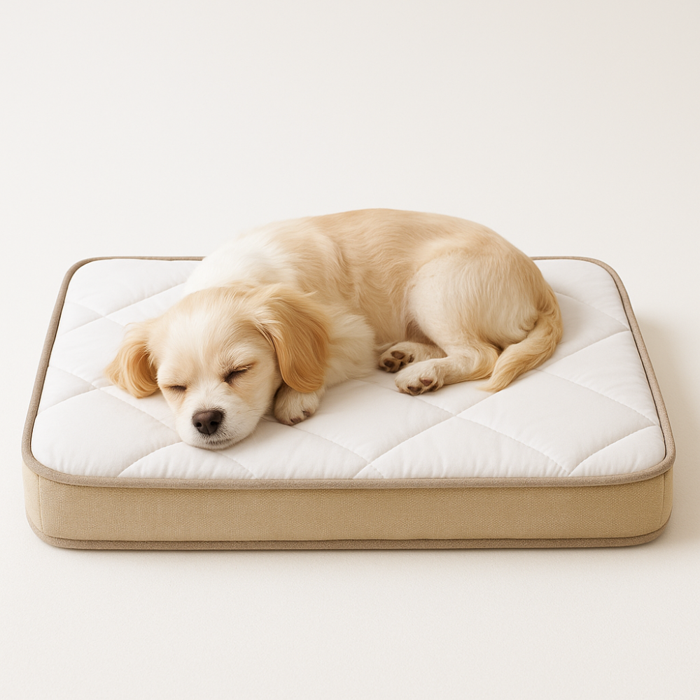 [황실펫] 씻어쓰는 강아지침대, 먼지가 덜나는 60수면 펫매트 베이지 (워셔블폼, 방수, 커버세탁, 국내생산, 공장직영) 109,000원