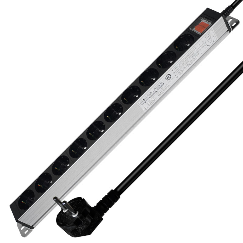 현대일렉트릭 알루미늄 멀티탭 6구 8구 10구 12구 14구 1.5M / 2.5M / 5M [안전커버 증정], 1.5m, 1개, 알루미늄 39,300원