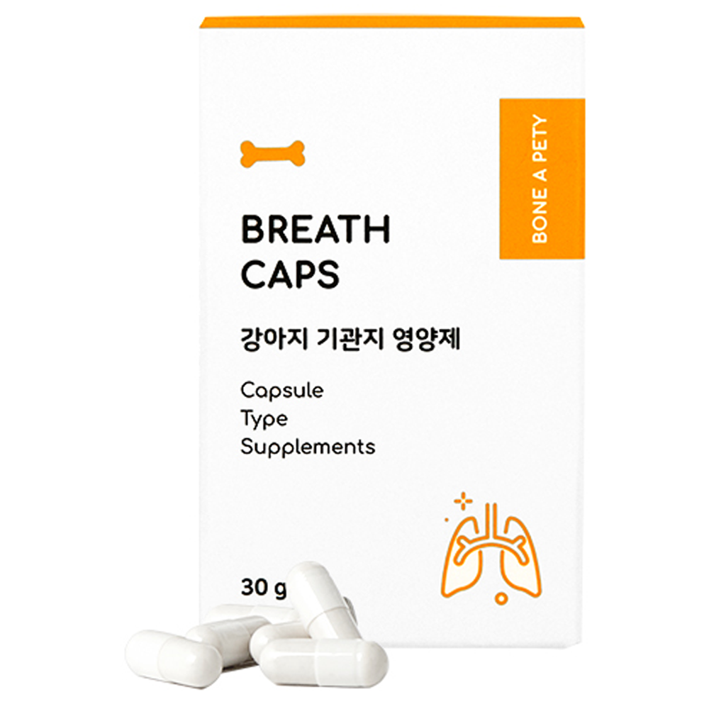 본아페티 강아지 캡슐 기능성 영양제, 60정, 호흡기/기관지, 1개 25,400원