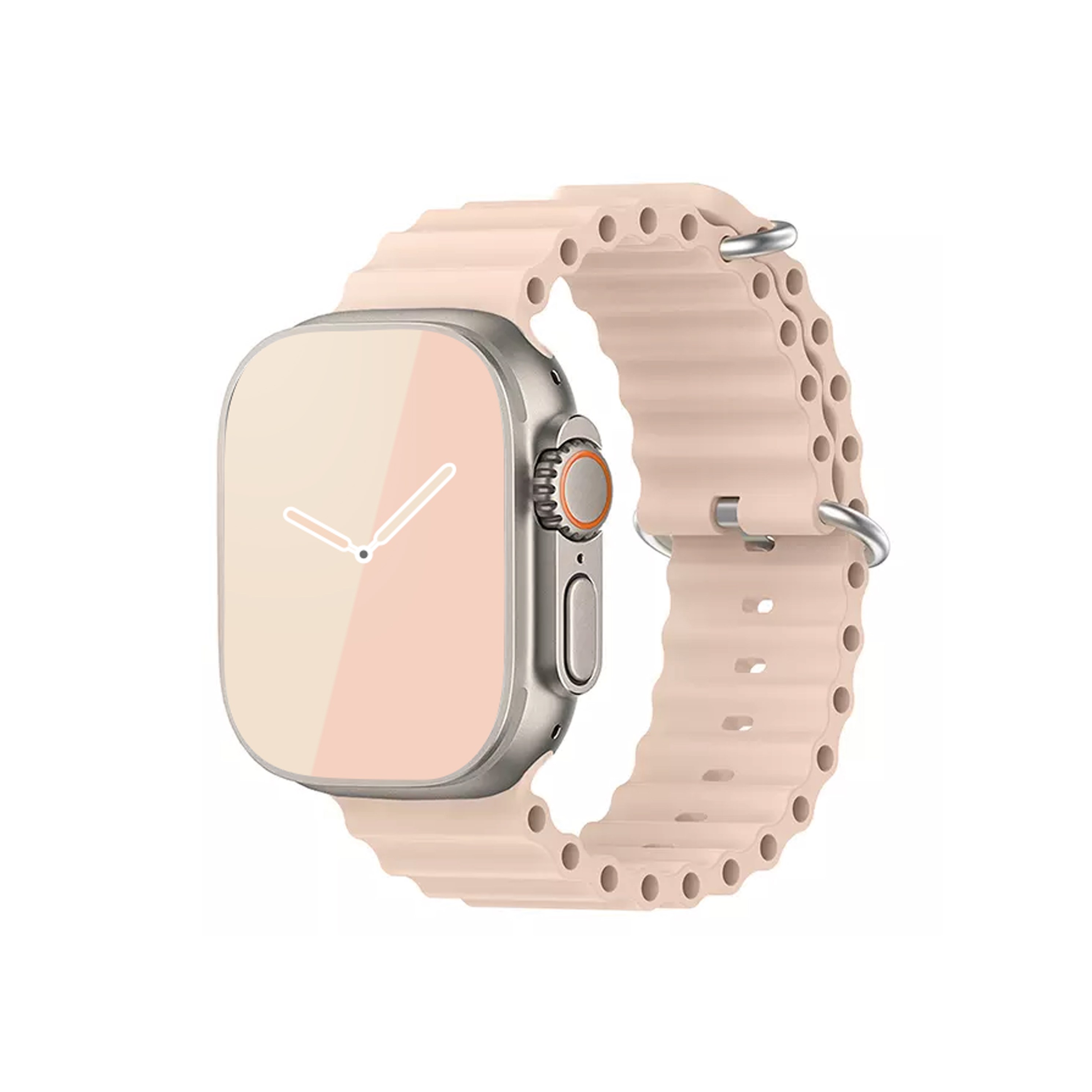 아이메이드잇 애플워치 호환 워터 실리콘 스트랩 밴드, 샌드핑크, 1개 9,490원