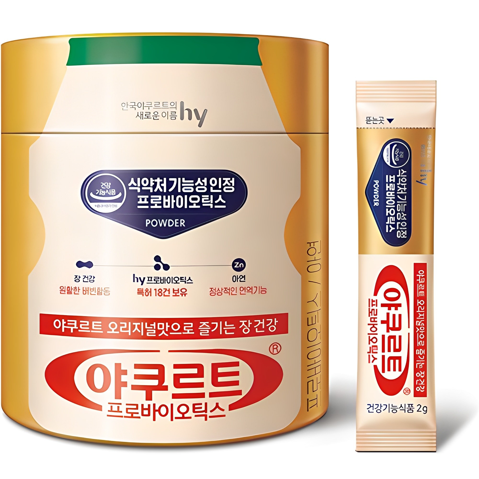 에치와이 야쿠르트 프로바이오틱스 유산균, 120g, 1개 14,270원