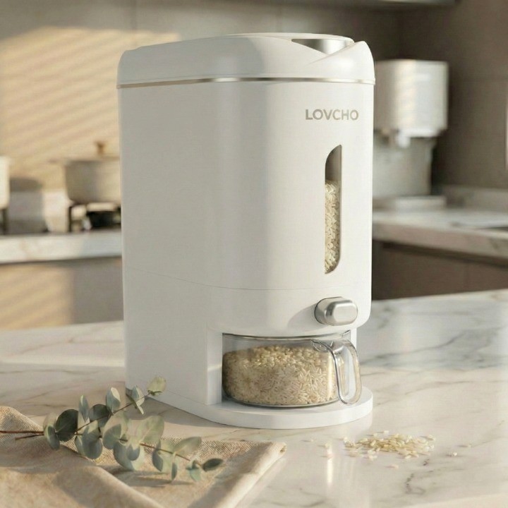 LOVCHO 원터치 투명창 밀폐 쌀통 16,980원