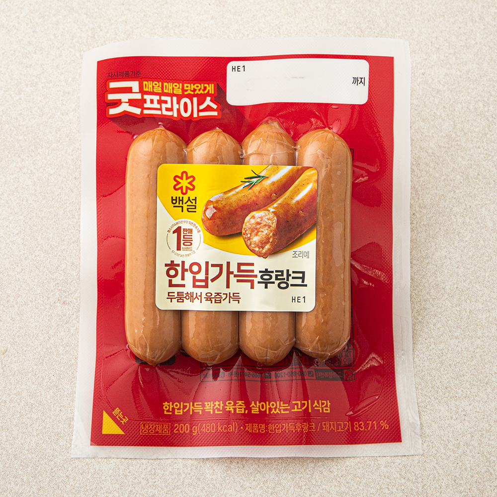 [로켓프레시] 백설 한입가득 후랑크 2,980원