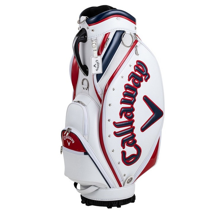 캘러웨이 CG 스타 남성 캐디백 내구성 강화 가벼운 경량 남자 골프백, 화이트네이비 243,100원