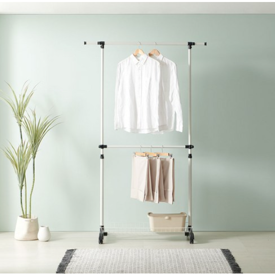 행거전문가 선반형 이동식 스탠드행거 2단 59,000원