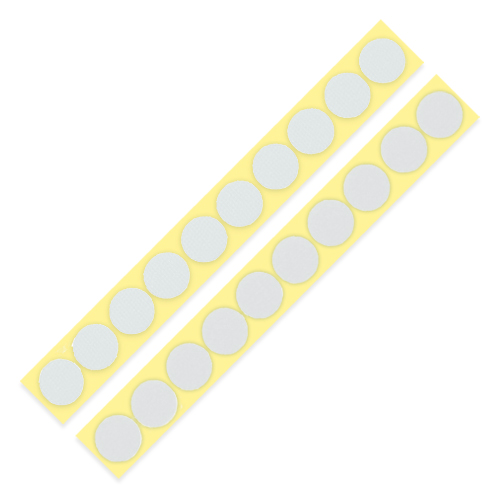 attizone 벨크로 원형찍찍이 (소포장) 20mm x 10세트 - 11칼라, 흰색, 1개 800원