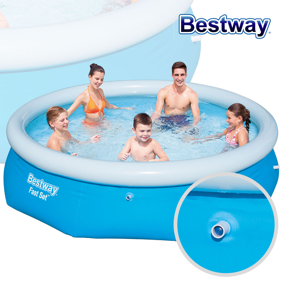 베스트웨이 BW 57266 원형 단지 풀장 어린이 아기 유아 물놀이 수영장, 블루, 1개 59,800원