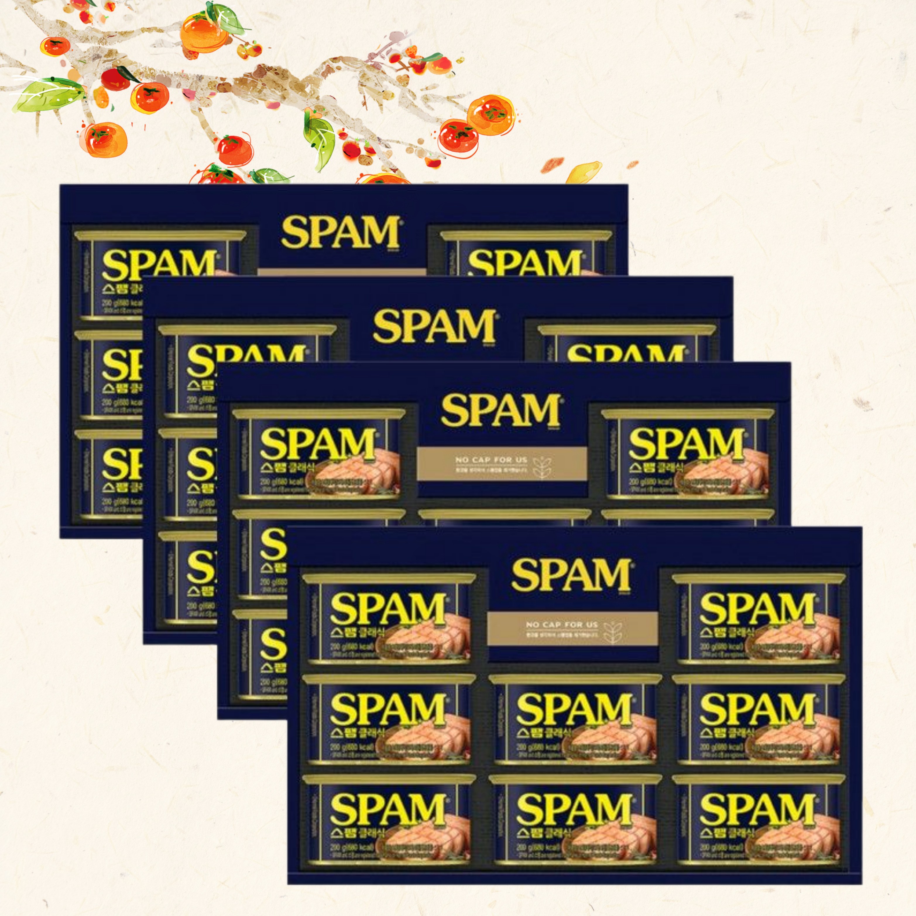 원포인트샵 CJ 스팸선물세트 12K호 설날 명절스팸세트 쇼핑백포함 169,000원