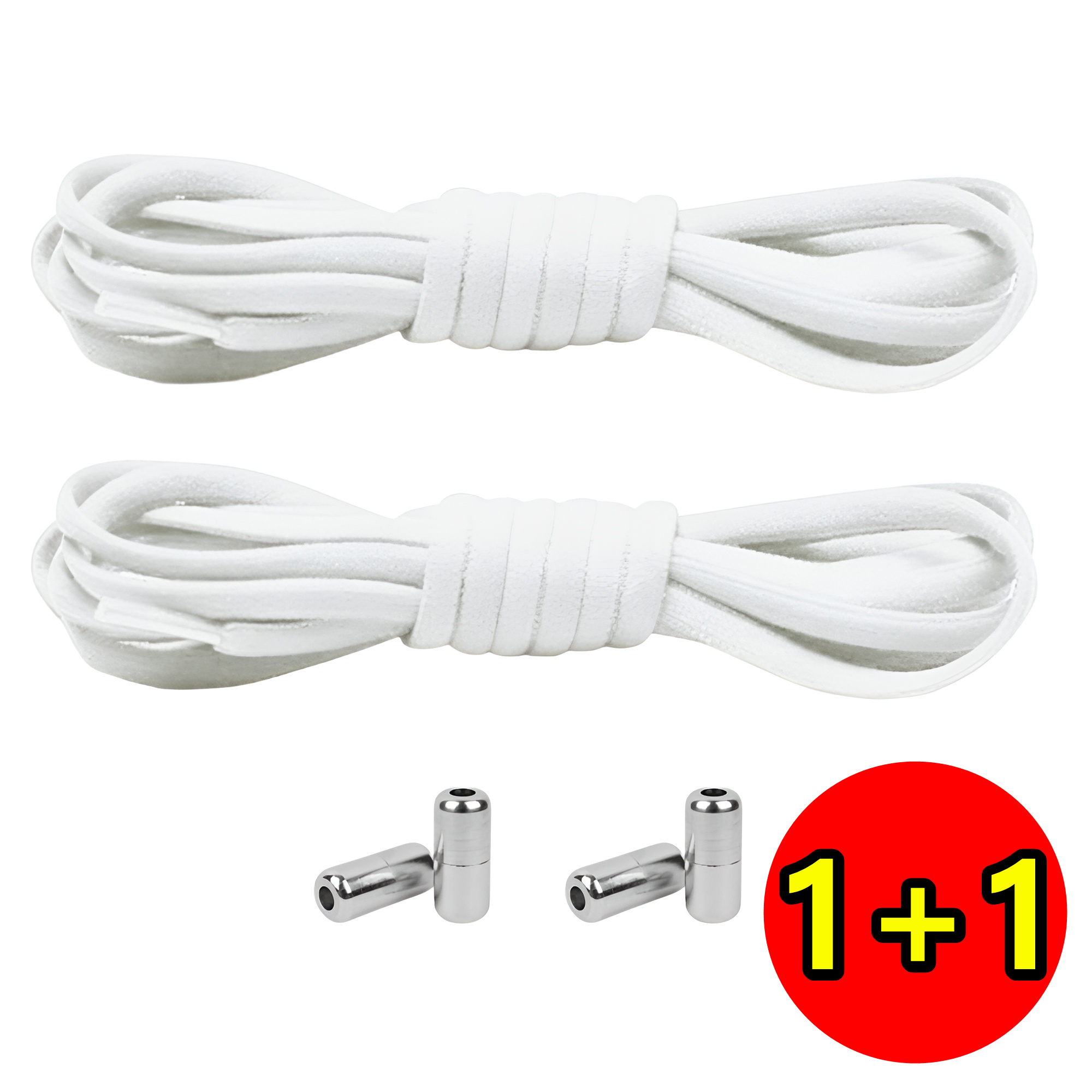 파하크 버클 캡슐 신발끈 고정 정리 무매듭 NO매듭 매듭 없는 묶지않는 잘늘어나는 고탄력 운동화끈 16컬러 8,500원