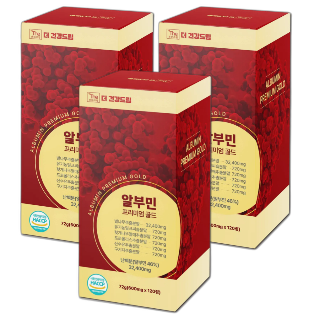 더건강드림 알부민 프리미엄 골드 59,800원
