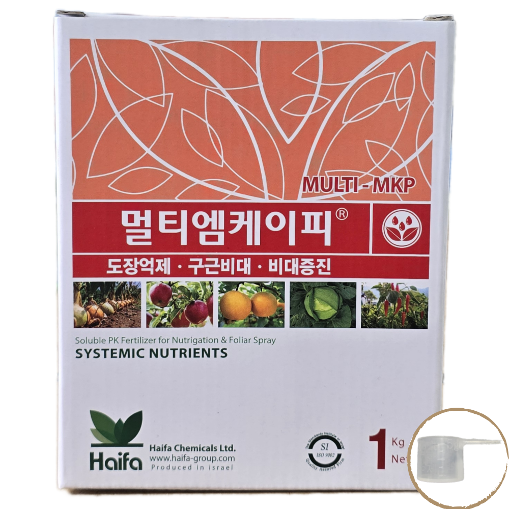 하이파 멀티엠케이피 1kg 0-51-33 도장억제 구근비대 비대증진 개화촉진 식물영양제, 1kg, 1개 14,370원