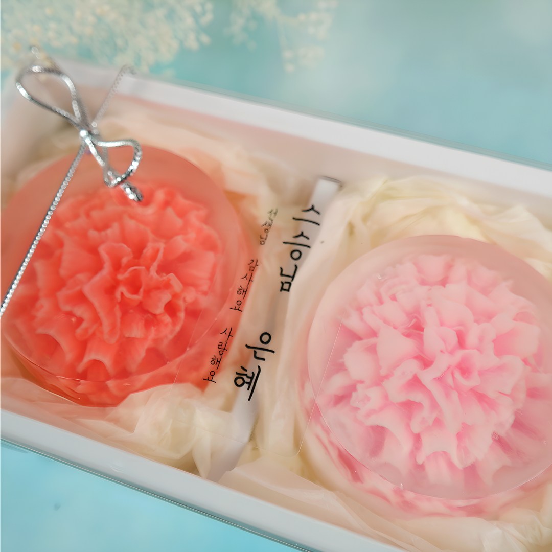 러블리 카네이션꽃비누 2구 세트, 1개, 200g 23,760원