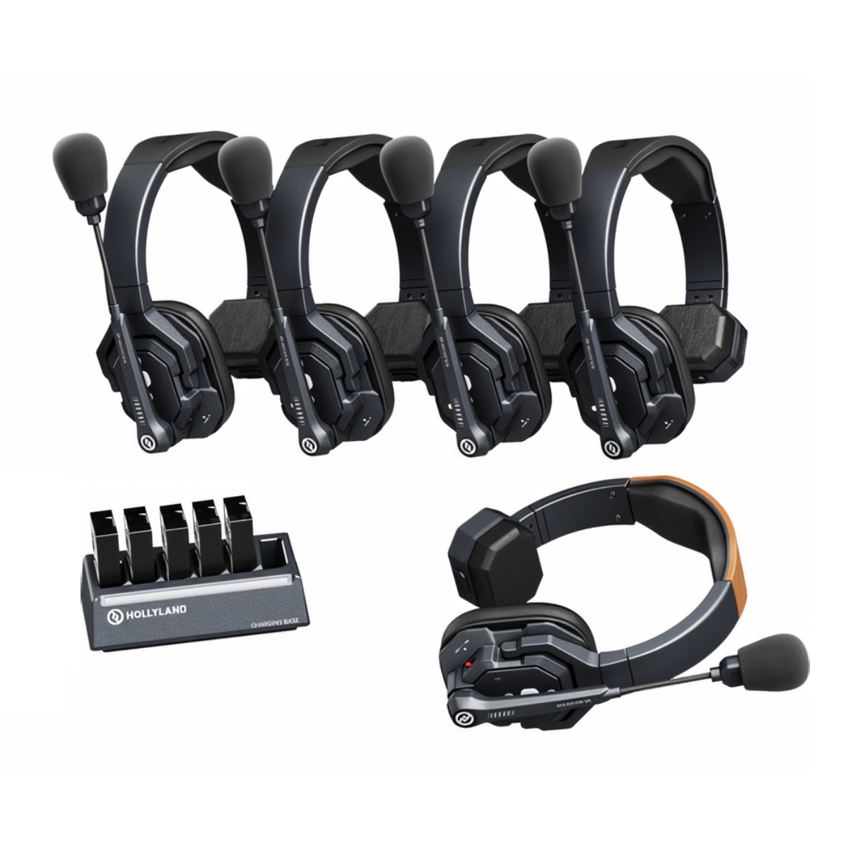 Hollyland Solidcom SE 5S 홀리랜드 솔리드컴 무선 헤드셋 인터컴 [국내 정식 판매처] 998,000원