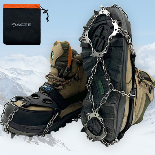 (주)에이스샵_(파우치증정) 등산아이젠 4P 13P 스텐 아이젠 겨울산행 28,900원