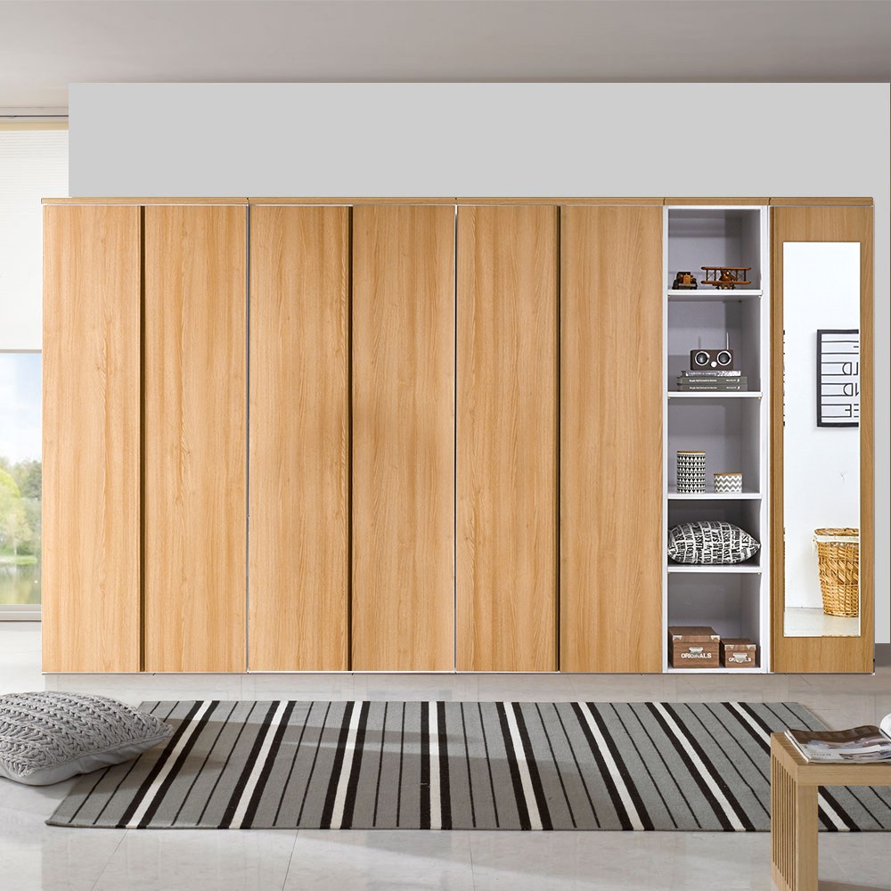 해해동동 하늘빛옷장3200장농세트(옷장+이불옷장+옷장+오픈반장+반문거울옷장) (99) 옷장세트 639,000원