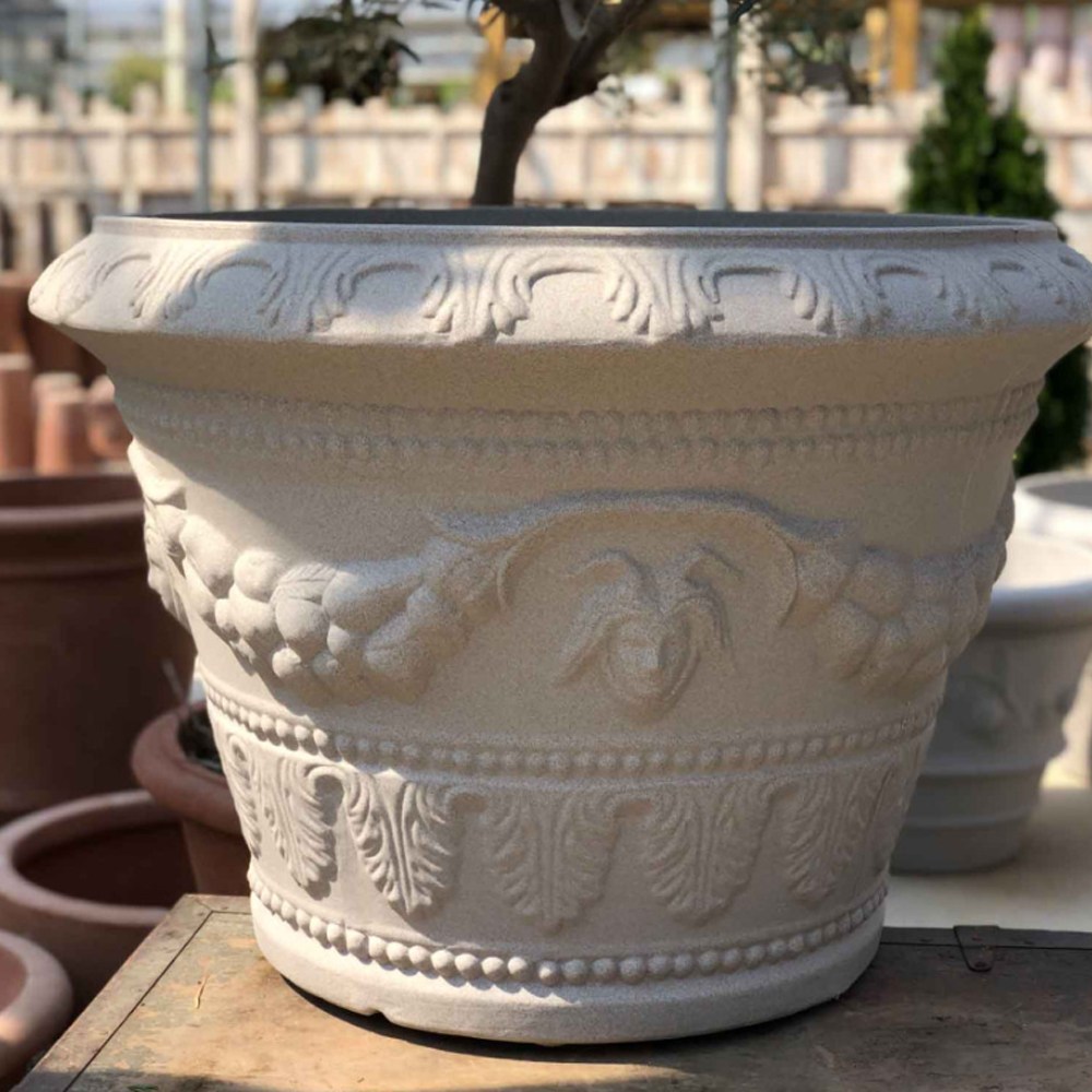 이태리토분 샌드스톤 CN85S 지름79 PE 플라스틱화분, 1개 474,390원