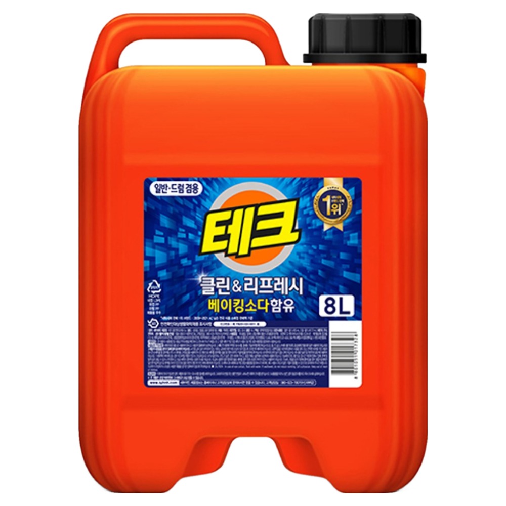 테크 클린앤리프레시 뉴 일반 드럼 겸용 액상세제 본품 14,900원