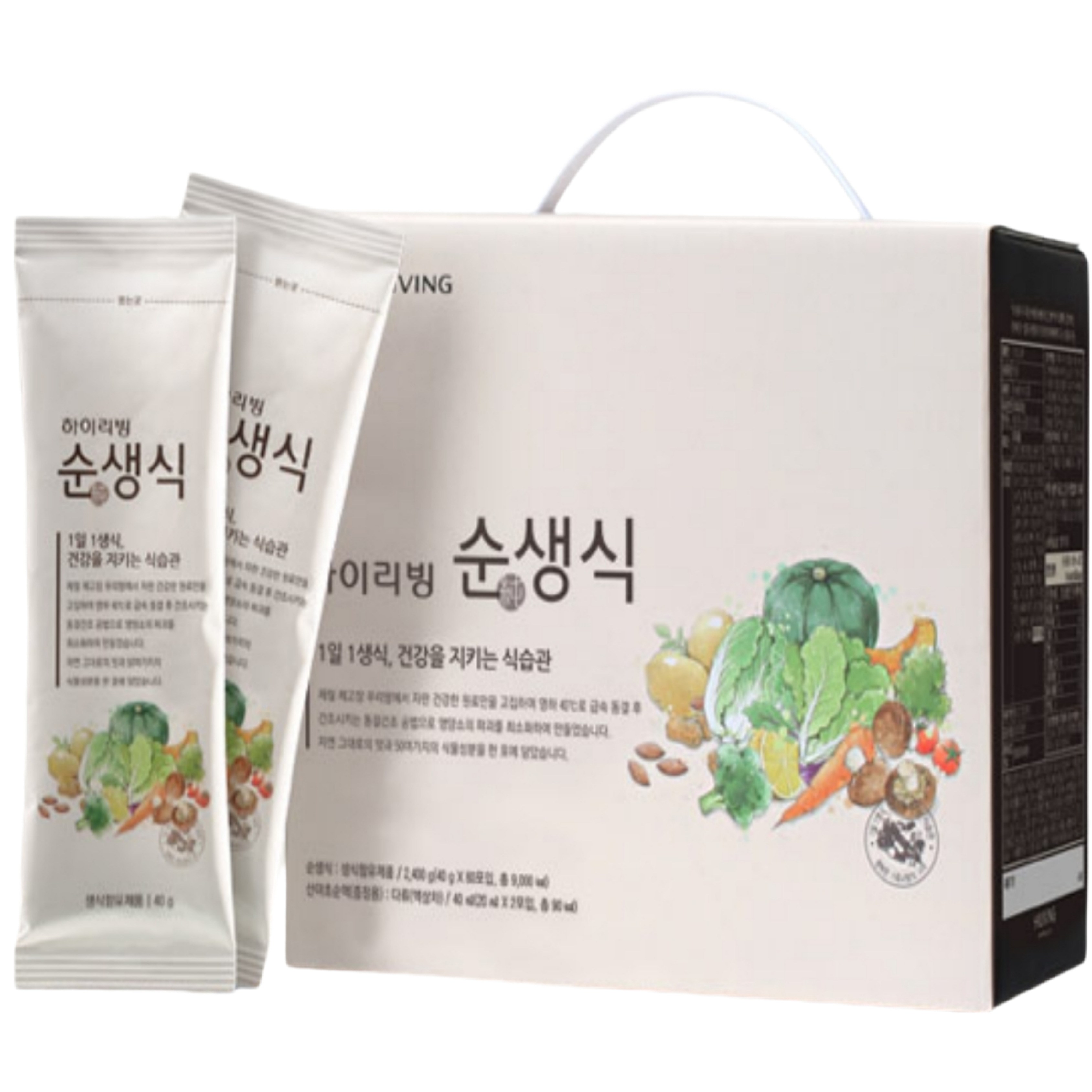 살림의 왕 순생식 다움 생식 김수경박사님 세계최초 50여가지 식물성분을 한 포에 1일 1생식 동결건조 177,000원