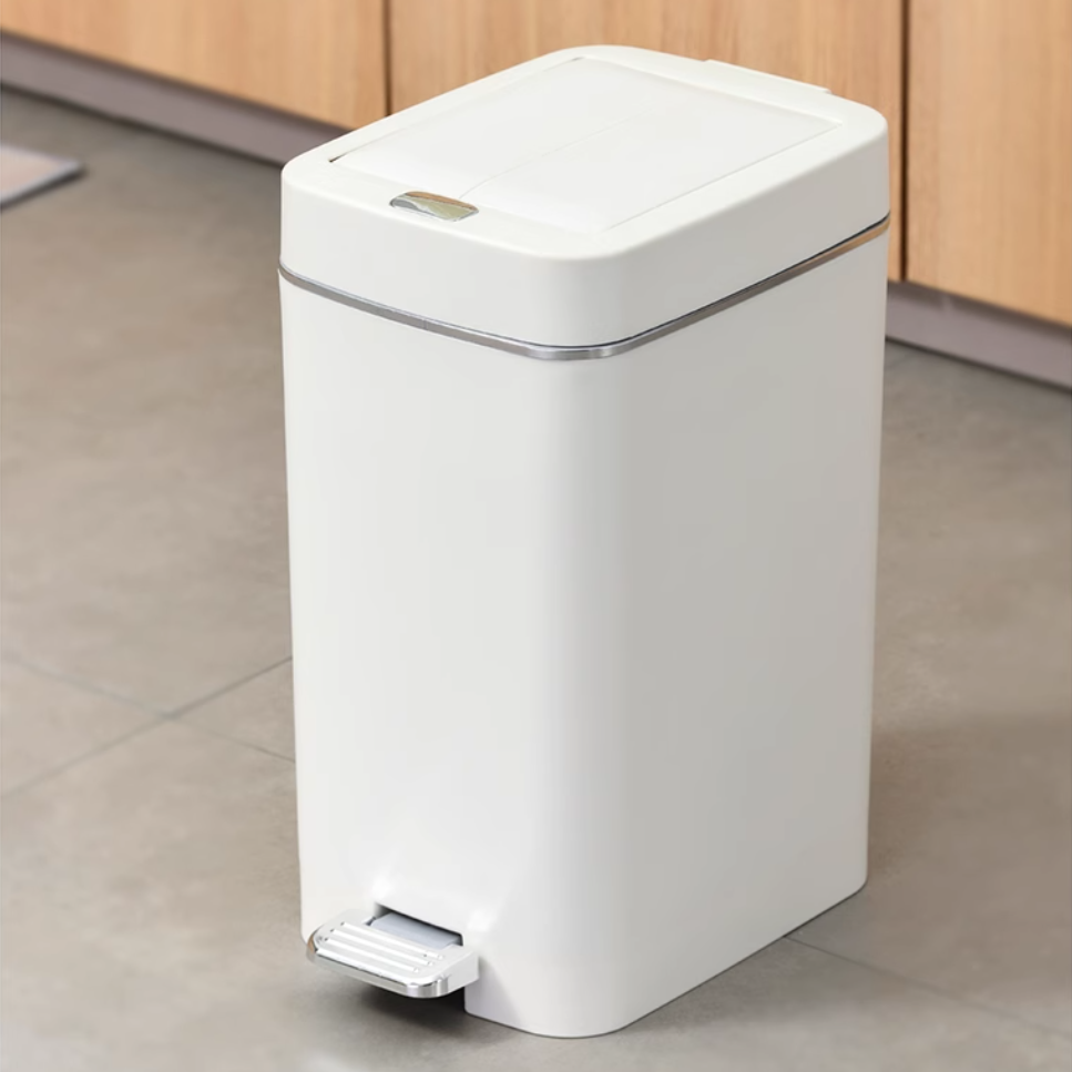 데코트리 심플 양문형 페달 휴지통 원터치 인테리어 쓰레기통 27,800원