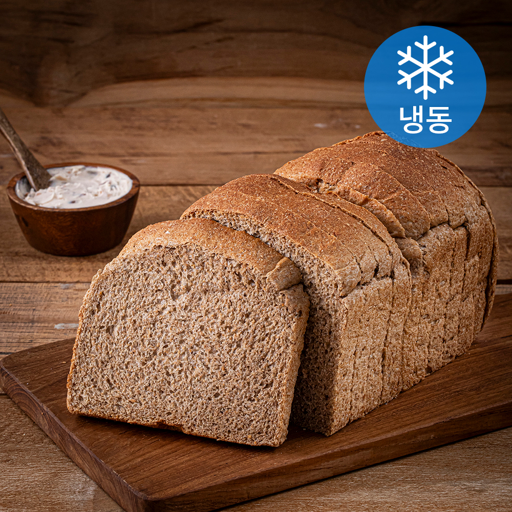 [로켓프레시] 리하베스트 저당 통밀식빵 (냉동), 550g, 1개 9,500원