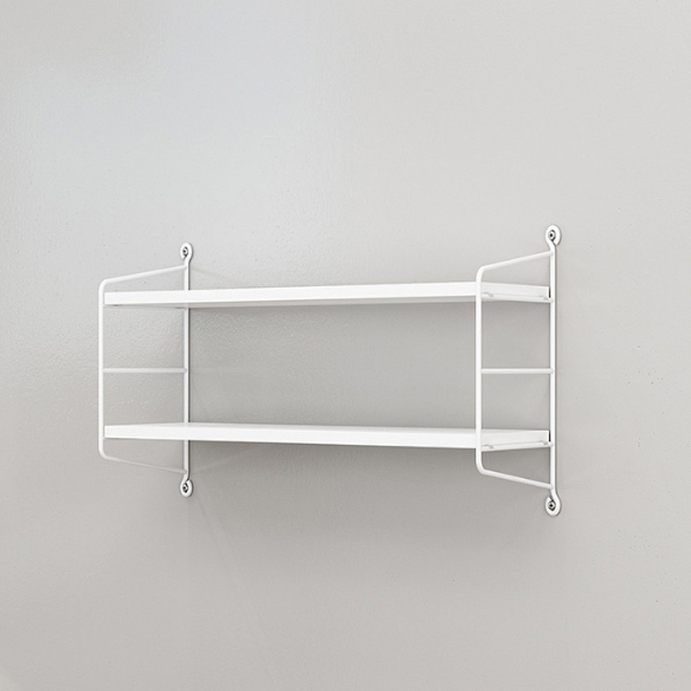 마벨인홈 공간활용 벽걸이 인테리어 선반, 화이트, 2단 24,900원