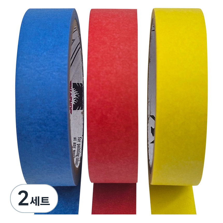 칼라 마스킹 테이프, 2세트 8,400원