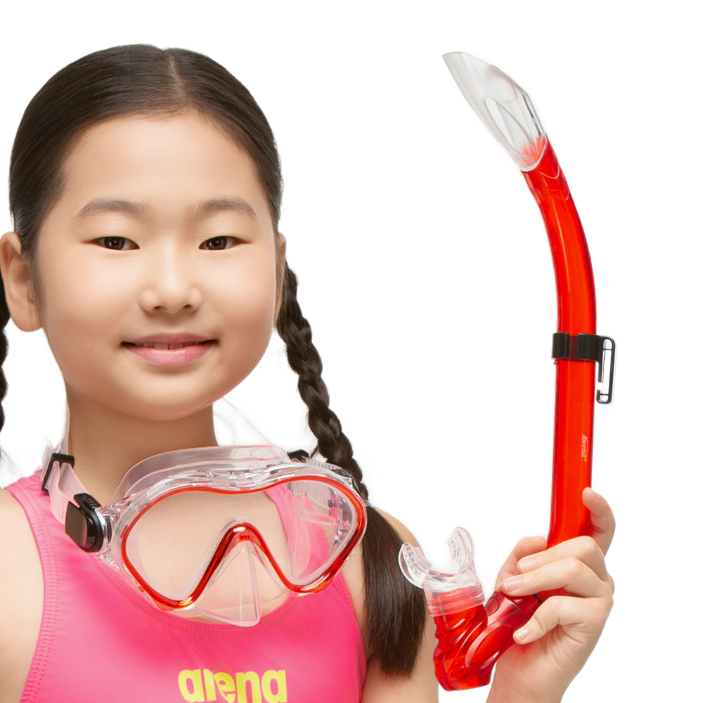 비앤드 아동용 고급형 실리콘 스노클링세트 BN-607, 레드 18,900원