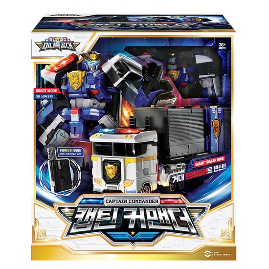 최강경찰 미니특공대 경찰 트레일러 캡틴 커맨더 변신 로봇 장난감 완구 120,000원