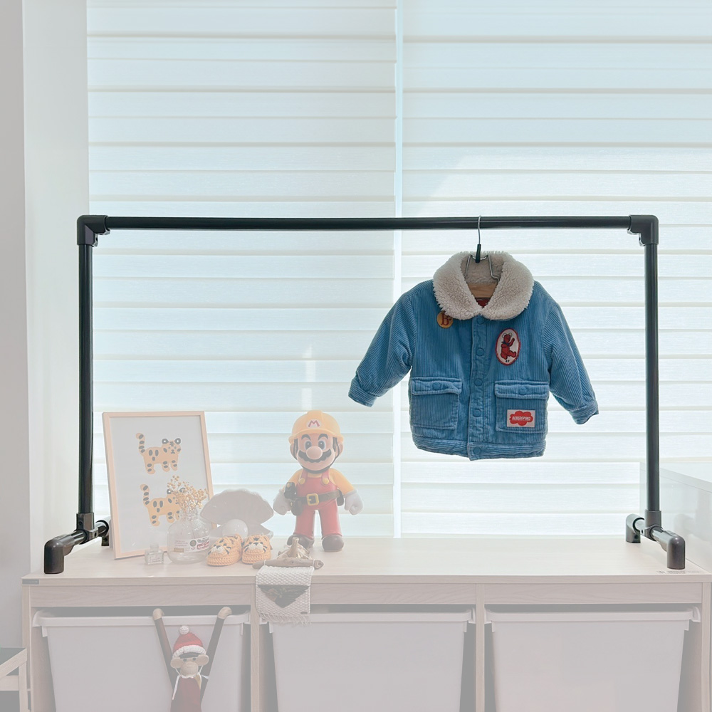 아기행거 미니행거 튼튼한 파이프행거 펄그레이 109,000원