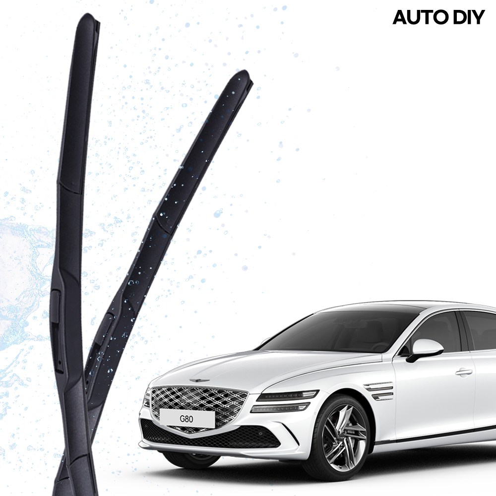 G80 와이퍼 하이브리드 발수코팅 실리콘와이퍼 650 400 낱개 6,900원