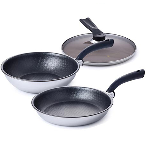 알텐바흐 인덕션 헥사 통 5중 프라이팬 3종 세트, 혼합색상, 26F+26W+26유리커버, 1개 100,580원