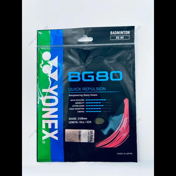 YONEX 배드민턴 라켓 스트링 YY BG80 하이 퀄리티 고탄성 및 내구성 네트워크 12,960원